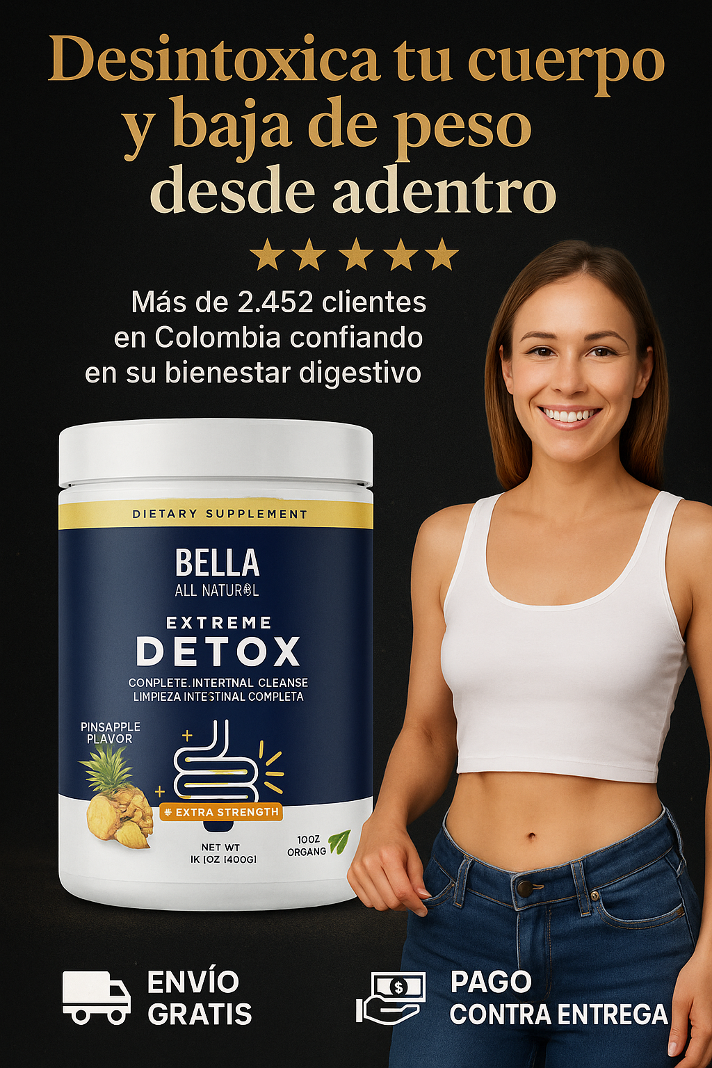 Bella Detox | Tu Abdomen Más Plano Comienza Aquí