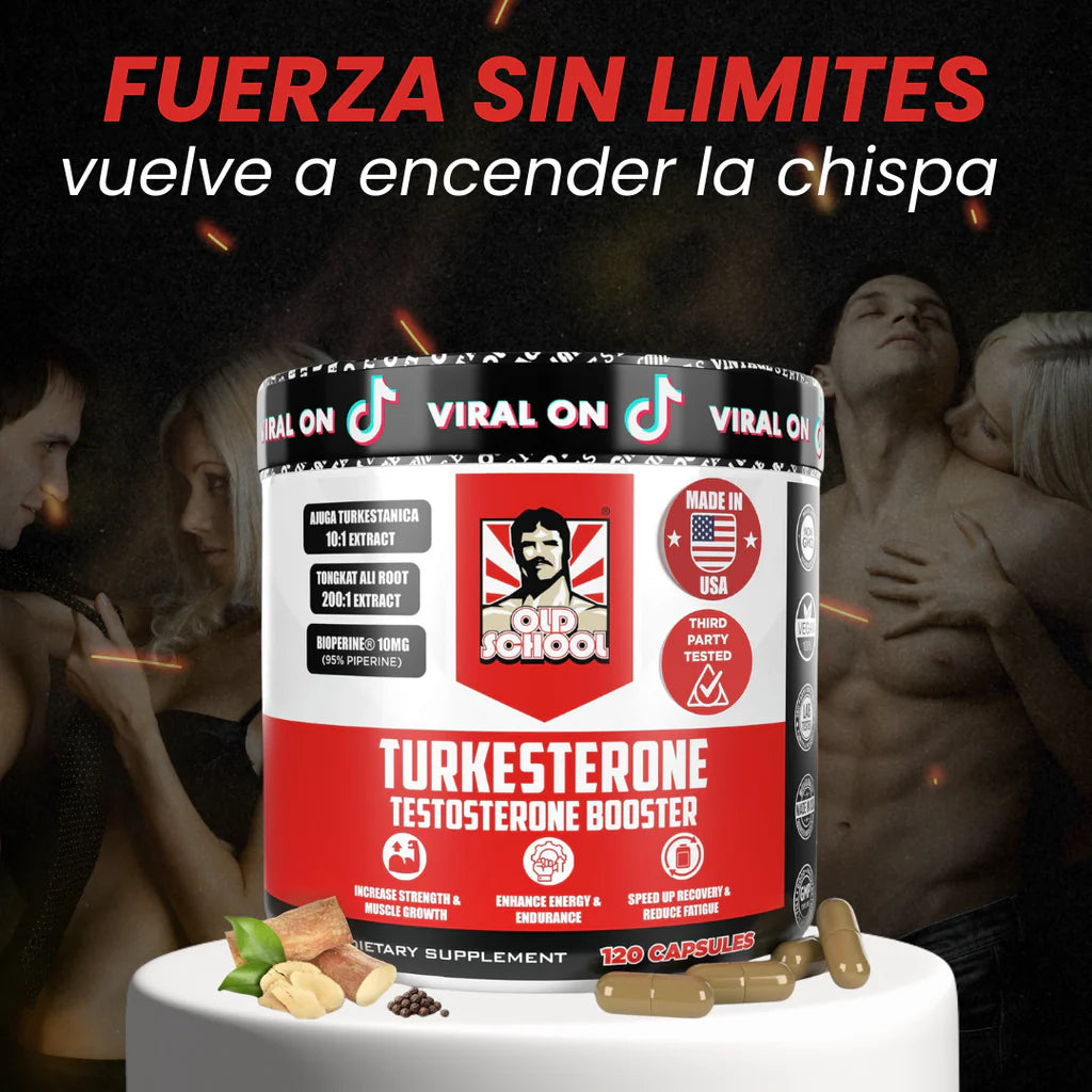 🏋️‍♂️TURKESTERONE® - RECUPERA TU VITALIDAD