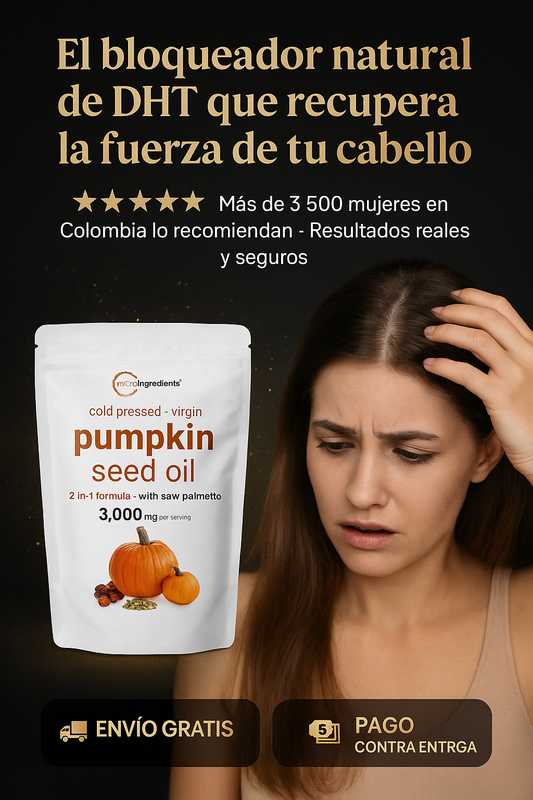 Semilla De Calabaza | Recupera Tu Confianza Y Cabello HOY