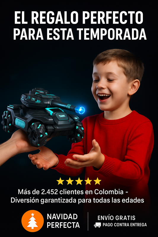 Carro Tanque Hidrogel | El Regalo Perfecto Para Estas Navidades