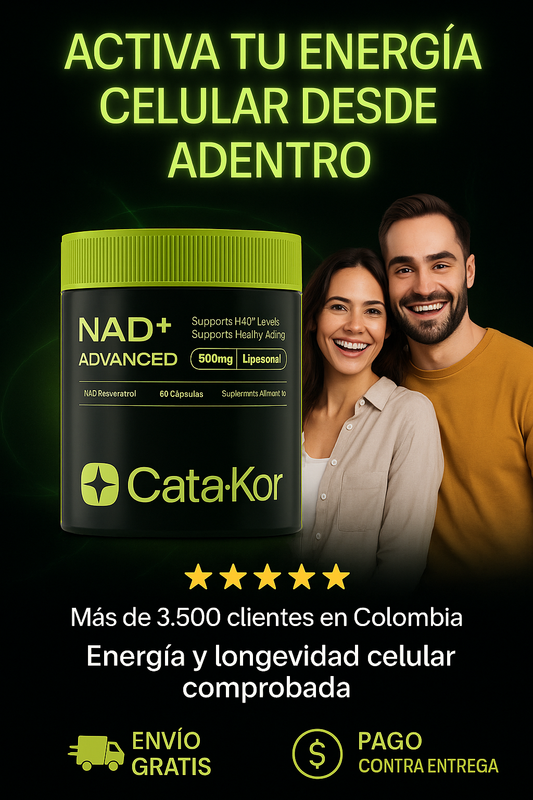 NAD + Resveratrol Advanced | Recupera Tu Vitalidad