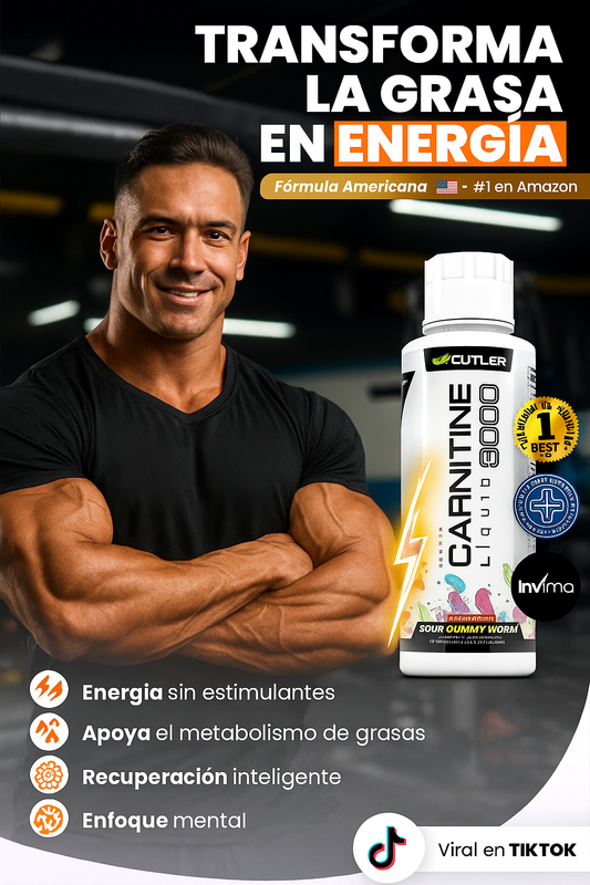 L-Carnitine 3000 | Transforma La Grasa En ENERGÍA