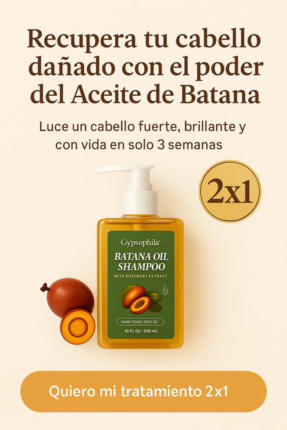 Shampoo Batana | Crecimiento Garantizado 2X1