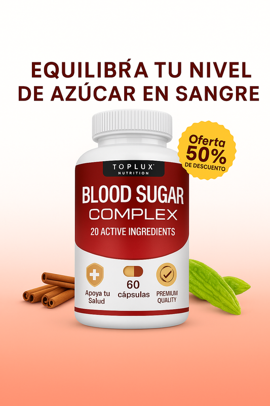 Blood Sugar Complex - Nivela Tus Niveles De Glucosa