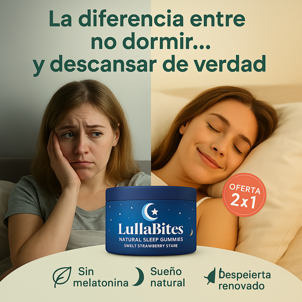 LullaBites | Tu Ritual Nocturno Hecho Gomitas 2X1
